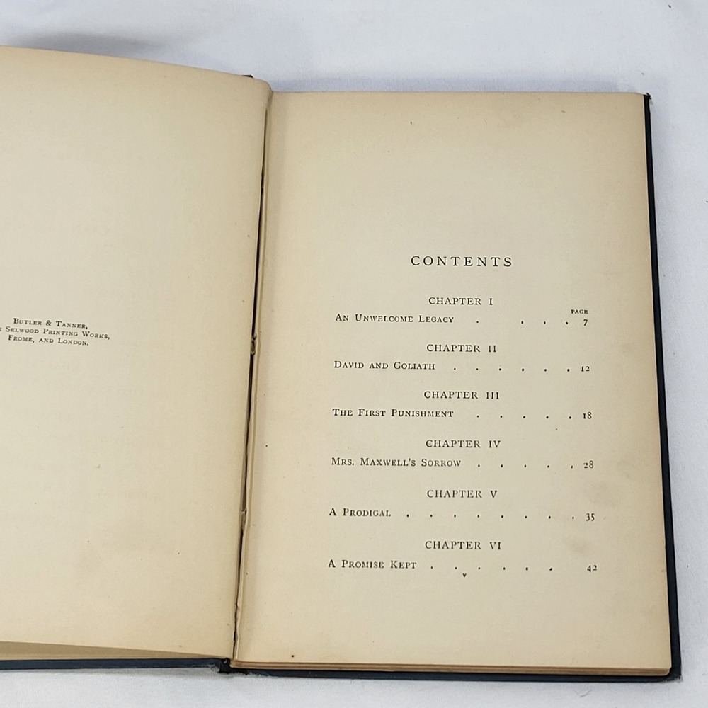 Probable Sons Amy Le Feuvre Antique 1900s Tract Society Victorian Hardcover - Picture 7 of 14